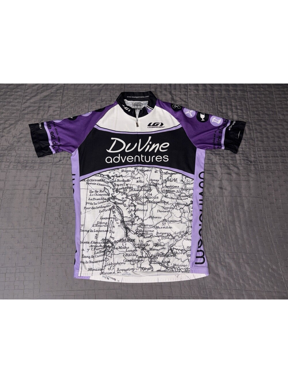 Louis Garneau Cycling Jersey Duvine Adventures Short Sleeve Men's Lrg-Womens 2XL